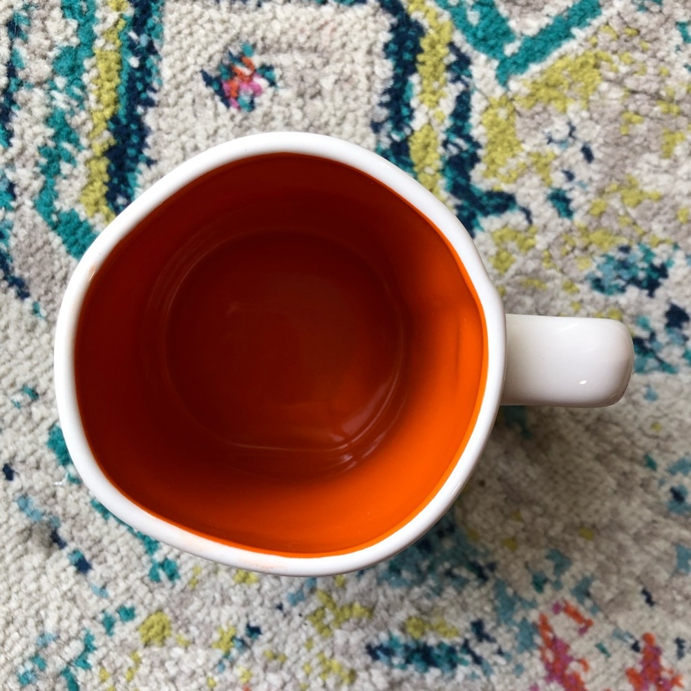 ✨HP✨ Rae Dunn Scaredy Cat Halloween Mug 🐈‍⬛ NWOT - Picture 5 of 9